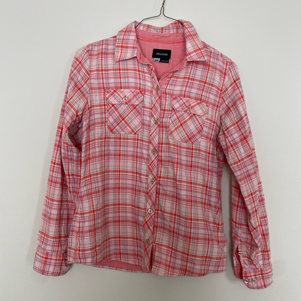 Marmot Women Plaid EVELYN Long Sleeve